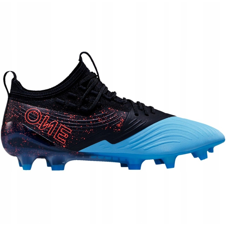 Puma One 19.1 Syn Fg Ag 105481 01 futballcipő fekete fekete 1