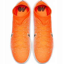Nike Mercurial Superfly 6 Academy Ic AH7369 801 futballcipő sokszínű narancssárga 1