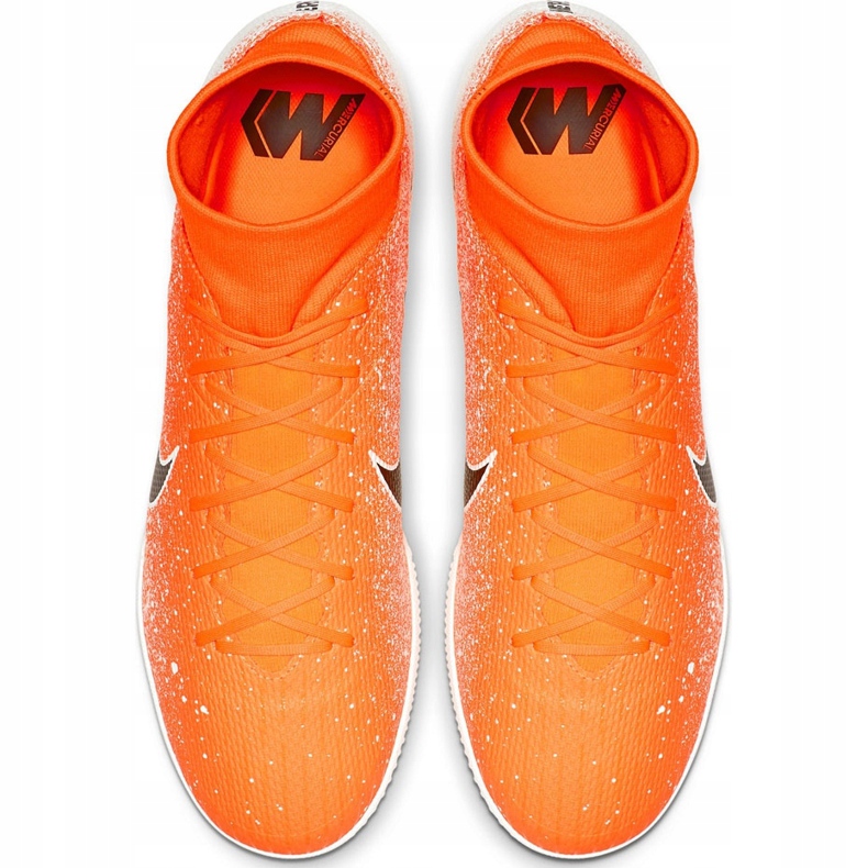 Nike Mercurial Superfly 6 Academy Ic AH7369 801 futballcipő sokszínű narancssárga 1