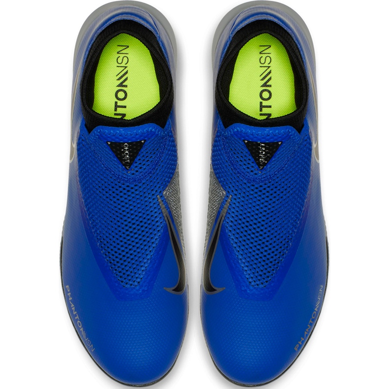 Nike Phantom Vsn Academy Df Ic AO3267 400 futballcipő kék 1 Nike Phantom Vsn Academy Df Ic AO3267 400 futballcipő kék 1