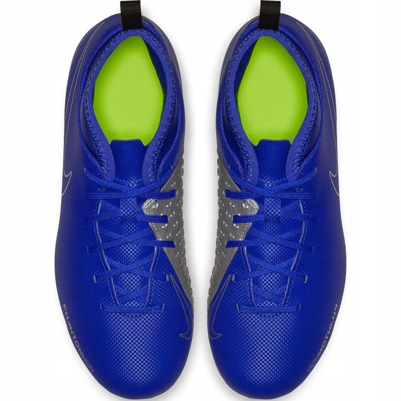 Nike Phantom Vsn Club Df Fg Mg Jr AO3288 400 futballcipő sokszínű kék 1