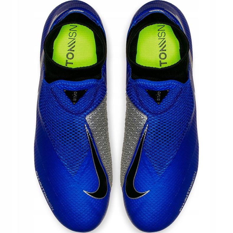 Nike Phantom Vsn Pro Df Fg AO3266 400 futballcipő kék 1