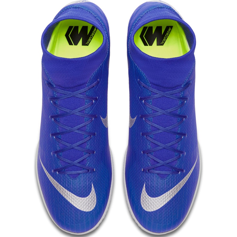 Nike Mercurial Superfly 6 Academy Ic AH7369 400 futballcipő kék kék 1