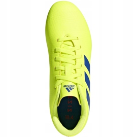Futballcipő adidas Nemeziz 18.4 FxG Jr sárga kék CM8509 sokszínű 1