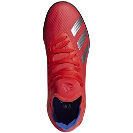 Adidas X 18.3 Tf Jr piros futballcipő BB9403 sokszínű 1 Adidas X 18.3 Tf Jr piros futballcipő BB9403 sokszínű 1