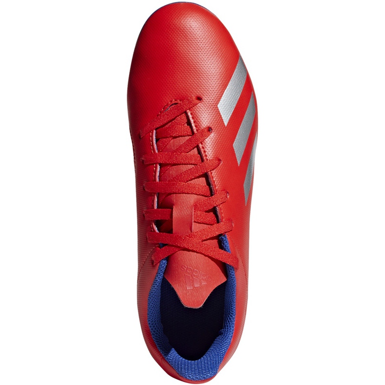 Adidas X 18.4 FxG Jr piros BB9379 futballcipő sokszínű 1