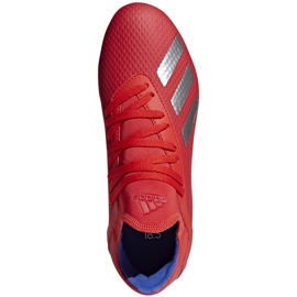 Adidas X 18.3 Fg Jr piros futballcipő BB9371 sokszínű 1
