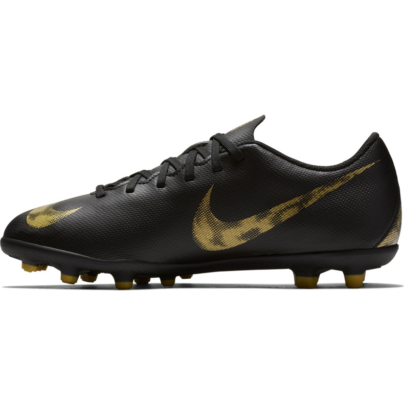Nike Mercurial Vapor 12 Club Mg Jr AH7350 077 futballcipő sokszínű fekete 1