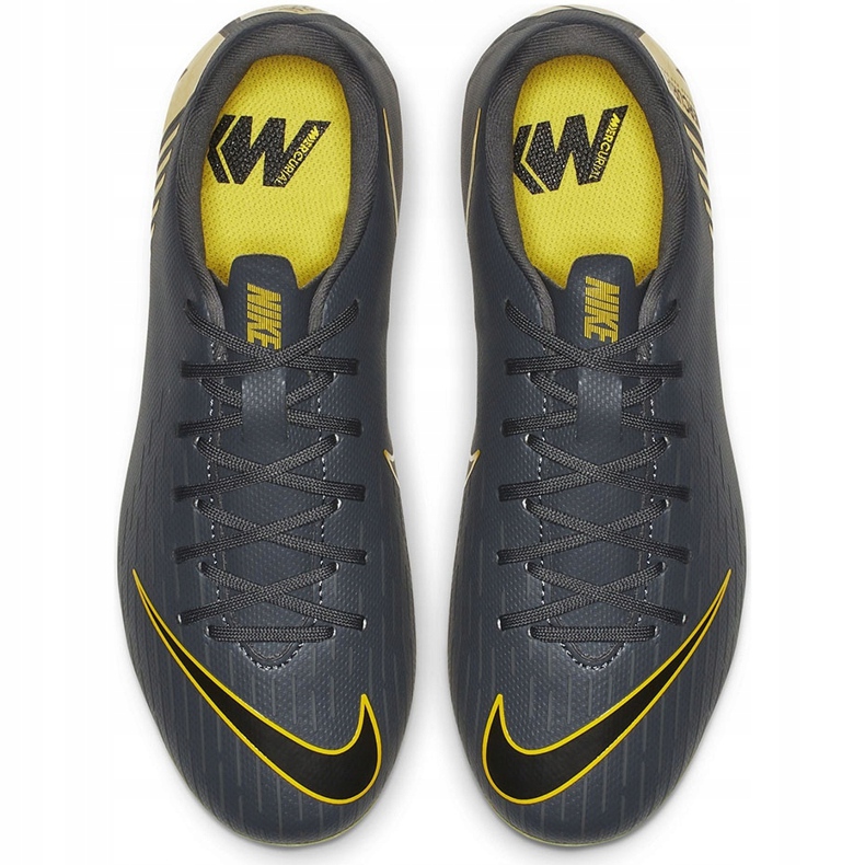 Nike Mercurial Vapor 12 Academy Mg Jr AH7347 070 futballcipő sokszínű szürke 1