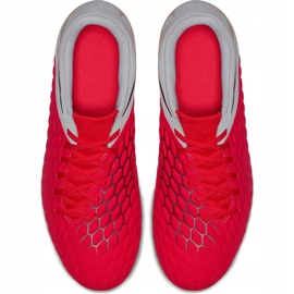 Nike Hypervenom Phantom 3 Club Fg Jr AJ4146 600 futballcipő sokszínű piros 1