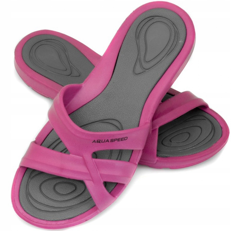 Női úszómedence papucs Aqua-speed Panama 03 rózsaszín 1