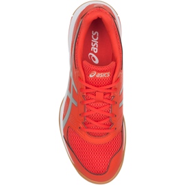 Asics Gel-Rocket 8 B706Y 0693 férfi röplabda cipő sokszínű narancs 1