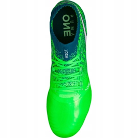 Futballcipő Puma One 18.1 Fg Green Gecko 104527 06 zöld 1