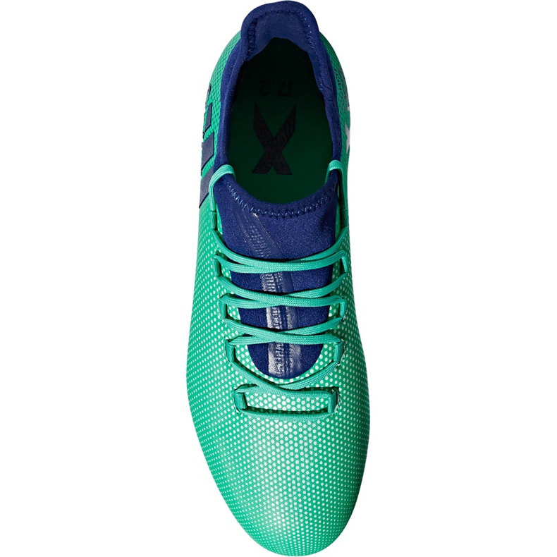 Adidas X 17.2 Fg CP9189 futballcipő sokszínű zöld 1