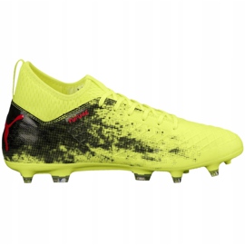 Puma Future 18.3 Fg Ag Fizzy futballcipő sárga-fekete 104328 01 zöld zöld 1