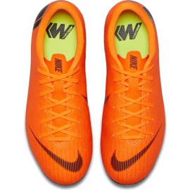 Nike Mercurial Vapor 12 Academy Mg Jr AH7347 810 futballcipő narancssárga 1