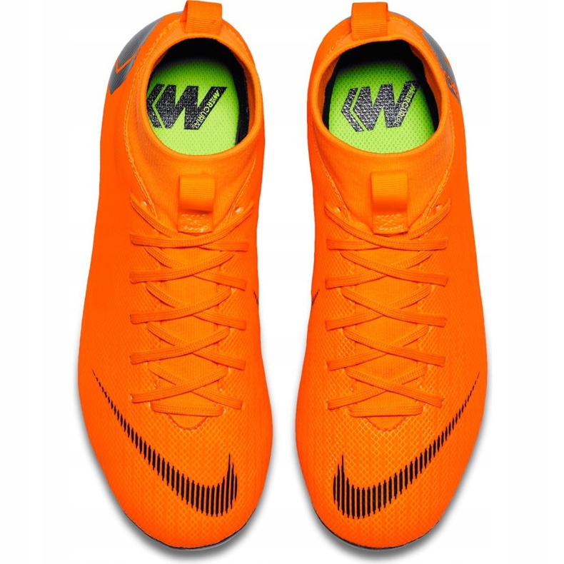 Nike Mercurial Superfly 6 Academy Mg Jr AH7337 810 futballcipő sokszínű narancssárga 1