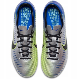 Nike Mercurial Victory 6 Neymar Fg Jr 921488 407 futballcipő szürke ezüst 1