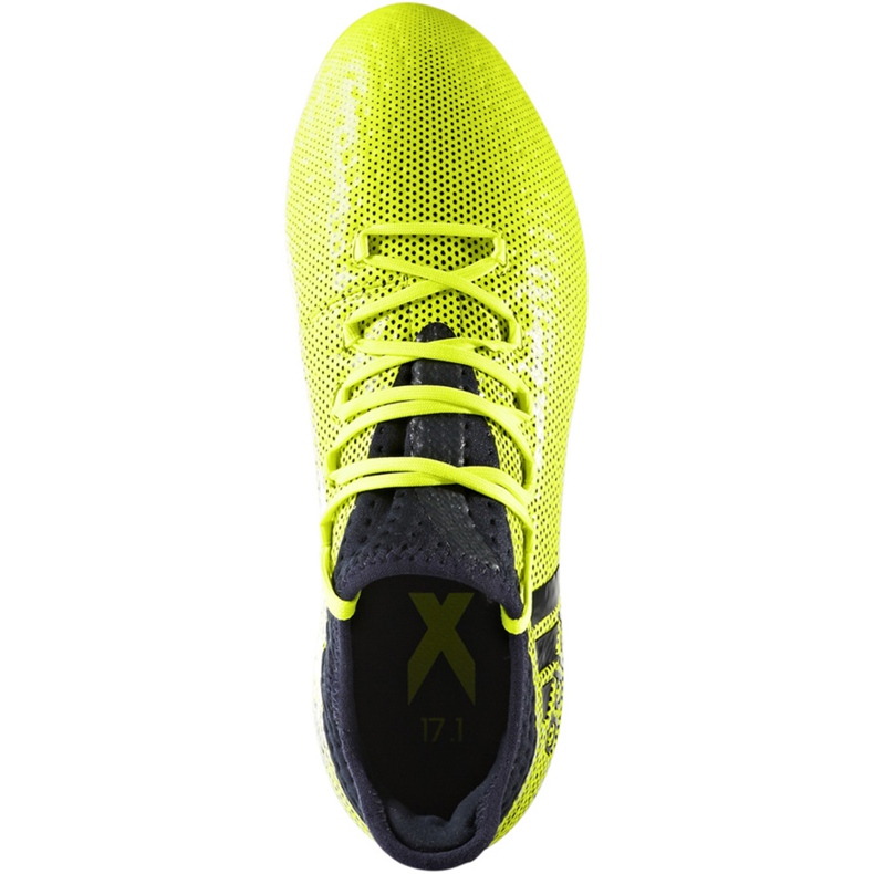 Adidas X 17.1 Fg Jr S82297 futballcipő sokszínű zöld 1