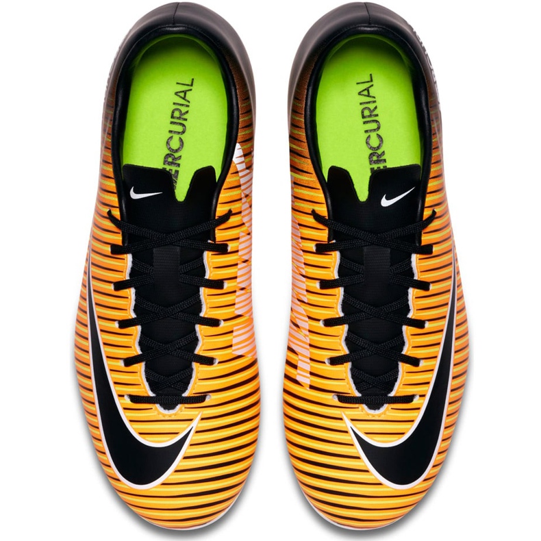 Nike Mercurial Victory Vi Ag Pro Jr 831944 801 futballcipő narancssárga 1