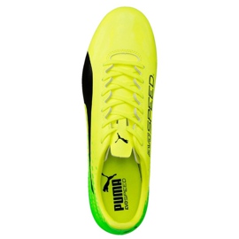 Futballcipő Puma Evo Speed ​​17.4 Fg sárga-zöld 104017 01 sokszínű 2