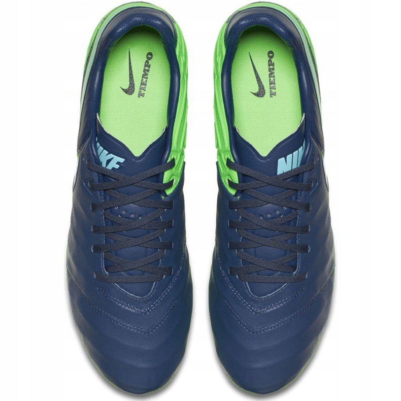 Nike Tiempo Legacy Ii Fg 819218 443 futballcipő sötétkék 1