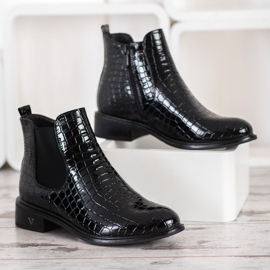 Filippo Lakkozott Chelsea csizma fekete 1