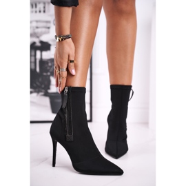 FG2 Női Csizma Magas sarkú Lycra Black Relase Me fekete 1 FG2 Női Csizma Magas sarkú Lycra Black Relase Me fekete 1