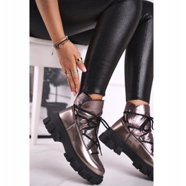 FRGIV Rochelle Silver női csizma bézs ezüst 1