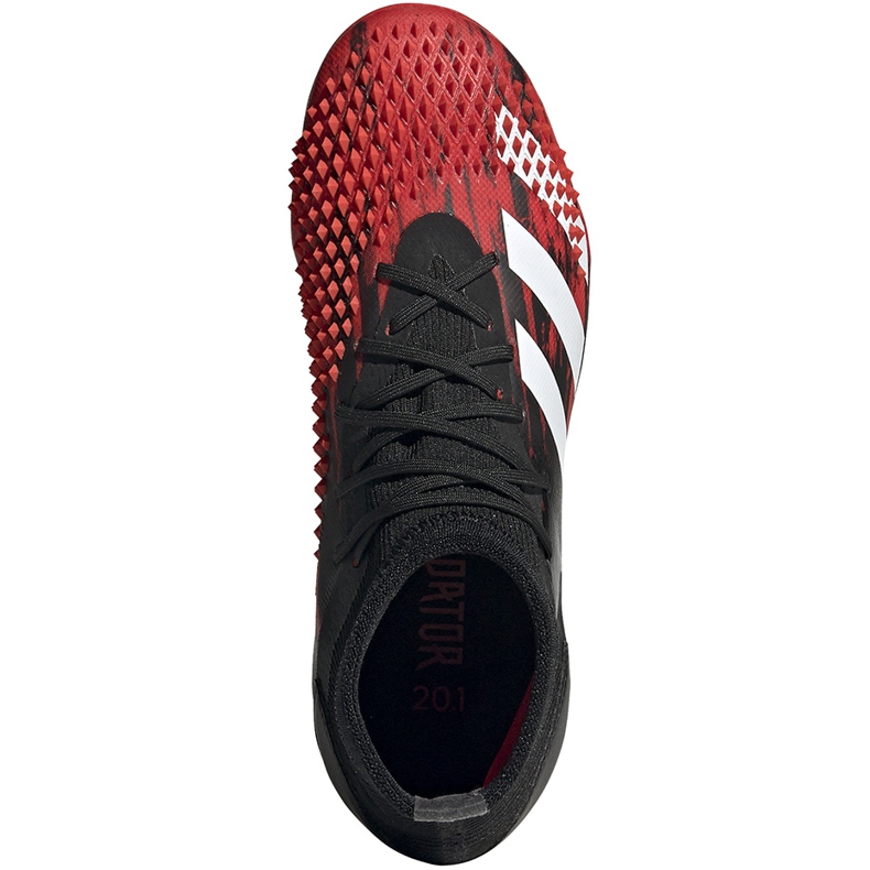 Adidas Predator Mutator 20.1 Fg Jr EF1992 futballcipő sokszínű fekete 1