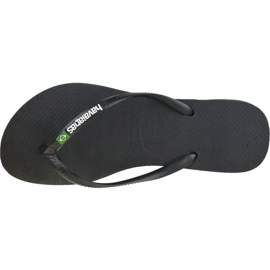 Havaianas Slim Brasil 4140713-0090 papucs fekete 2