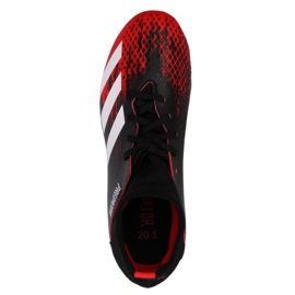 Adidas Predator 20.3 Fg Jr EF1930 futballcipő piros 3