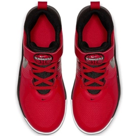 Nike Team Hustle red AQ4225 600 gyermekcipő piros 1