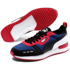 Férfi cipő Puma R78 sötétkék-piros-fehér-fekete 373117 09 sokszínű 1