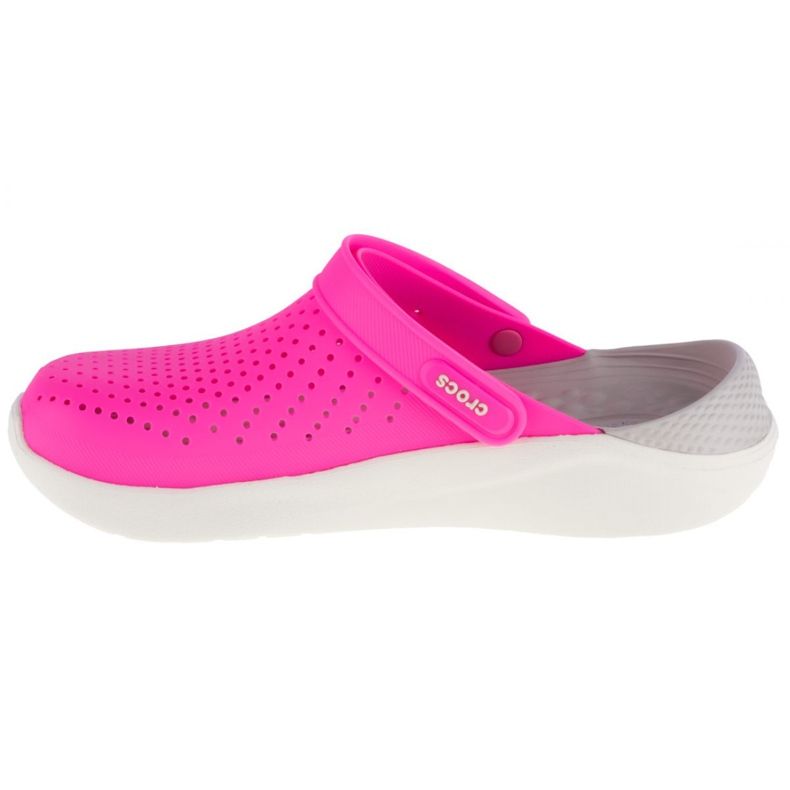 Crocs LiteRide Clog 204592-6QV fekete rózsaszín 1