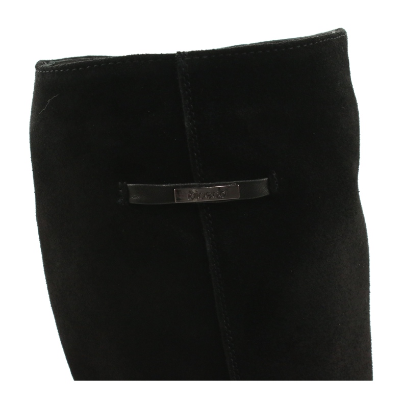 Arka Női bőr fekete csizma 7217 4