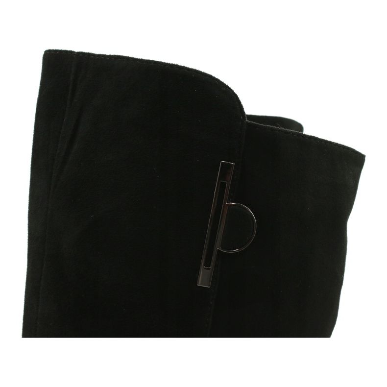 Fekete csizma Sergio leone KZ277 4