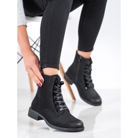 Sergio Leone Kényelmes női csizma fekete 2 Sergio Leone Kényelmes női csizma fekete 2