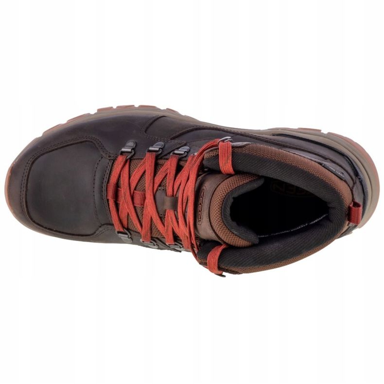 Keen Innate Leather Mid Wp M 1023445 cipő barna 2