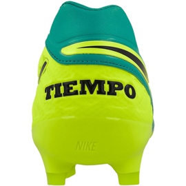 Nike Tiempo Legacy Ii Fg M 819218-307 futballcipő sötétkék, zöld, sárga kék 2
