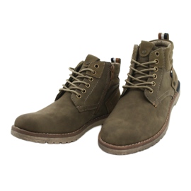 Férfi csizma olíva McBraun 20MN29-3131 khaki 2