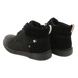 McBraun Az öko-férfiak fekete öko-tickó csizmája 20MN29-3131 3