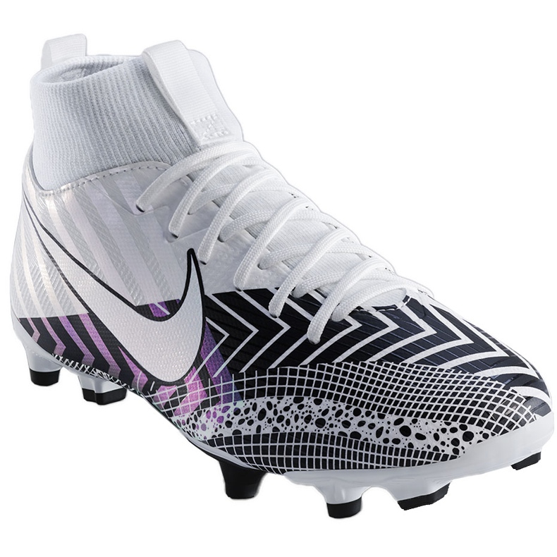 Nike Mercurial Superfly 7 Academy Mds FG / MG Junior BQ5409 110 futballcipő fehér fehér 1