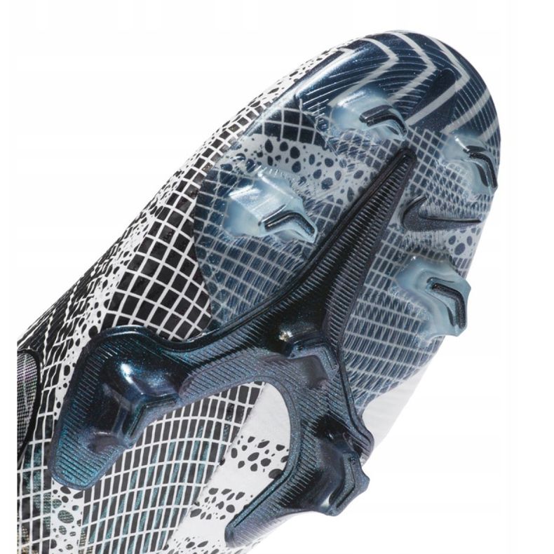 Nike Vapor 13 Elite Mds Fg M CJ1295-110 futballcipő sötétkék, fehér, szürke / ezüst fehér 1