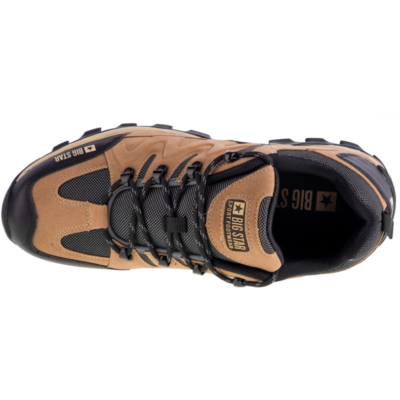 Big Star túracipő M GG174280 barna fekete 2