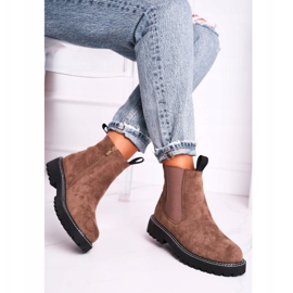 Ideal Női Chelsea csizma Khaki Resist zöld 2