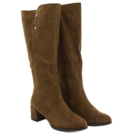 Suede Boots Olive Sergio Leone KZ277 barna 2