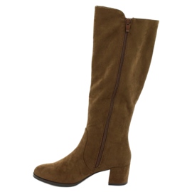 Suede Boots Olive Sergio Leone KZ277 barna 1