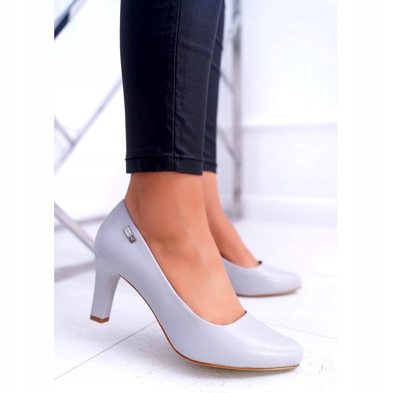 Női szivattyúk Sergio Leone Grey Matte Orsola szürke 1