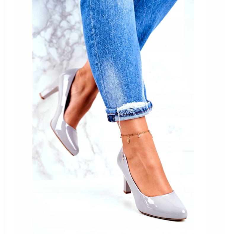 Női szivattyúk Sergio Leone Grey Lakkozott Orsola szürke 3